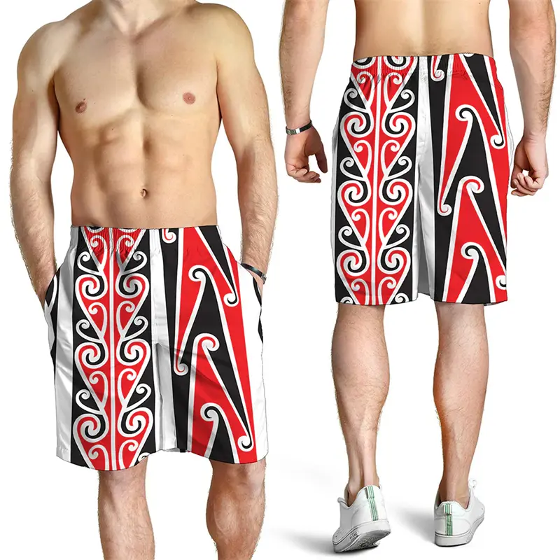 Men's Loose-fitting Fashion Printed Casual Shorts