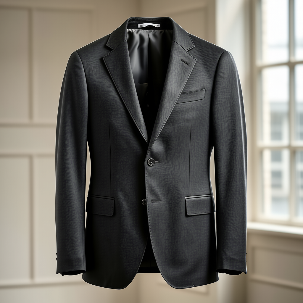 Modern Minimalist Men's Suit Jacket