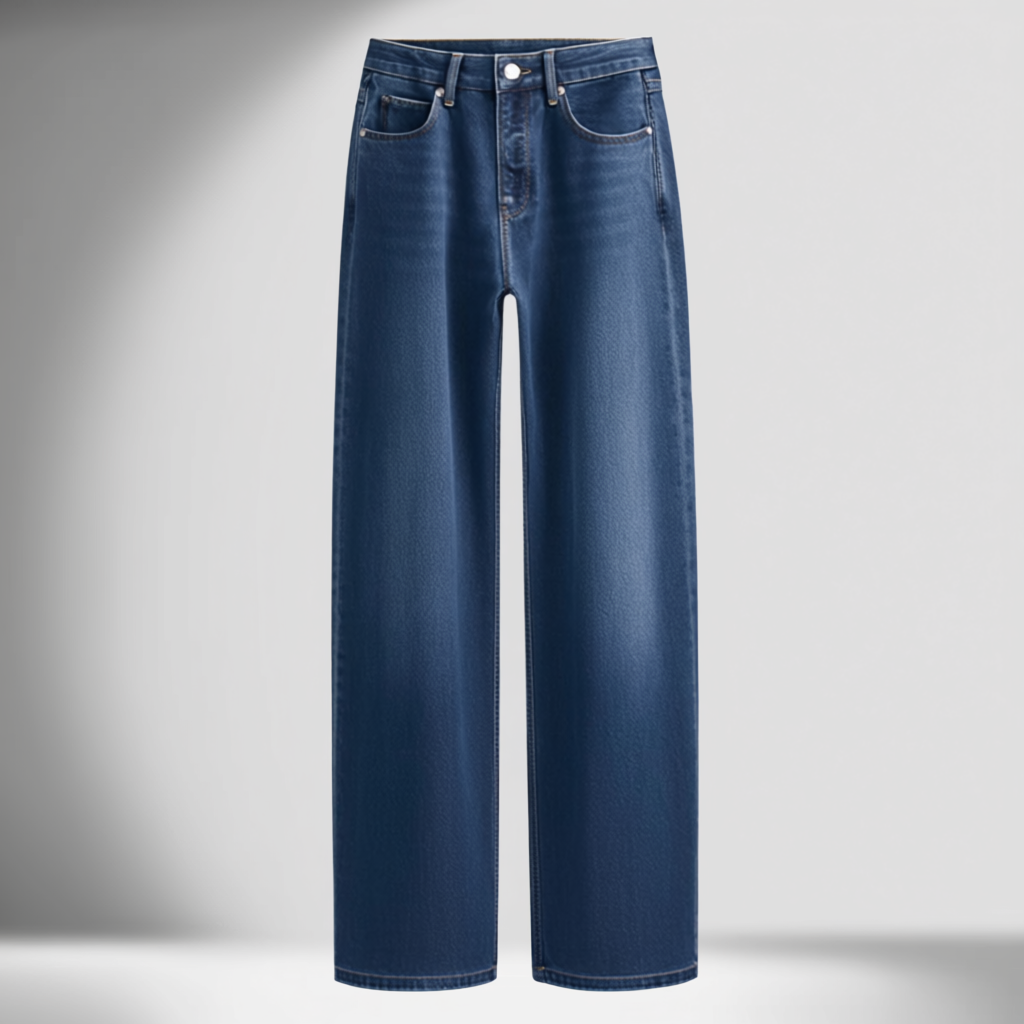 Fashion Men's Wide-Leg Jeans Casual