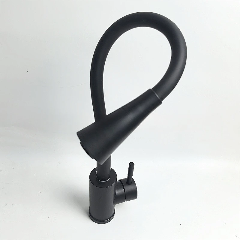 Deck Mounted Faucet Single Handle Washbasin Water Tap Cold and Hot
