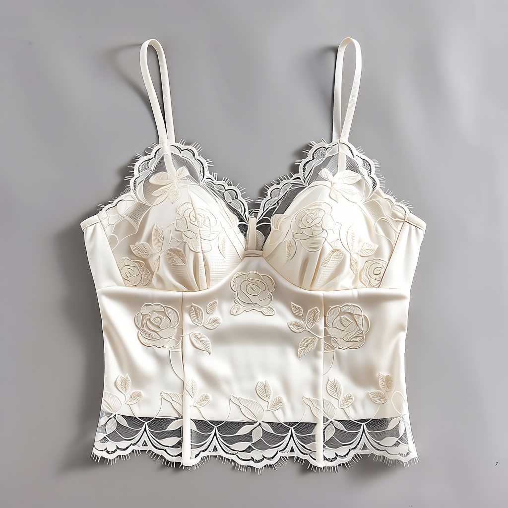 Korean Style Slim-Fit Lace Camisole