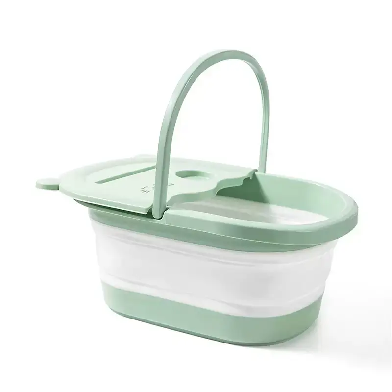 Collapsible Foot Soaking Bucket For Dormitories An...