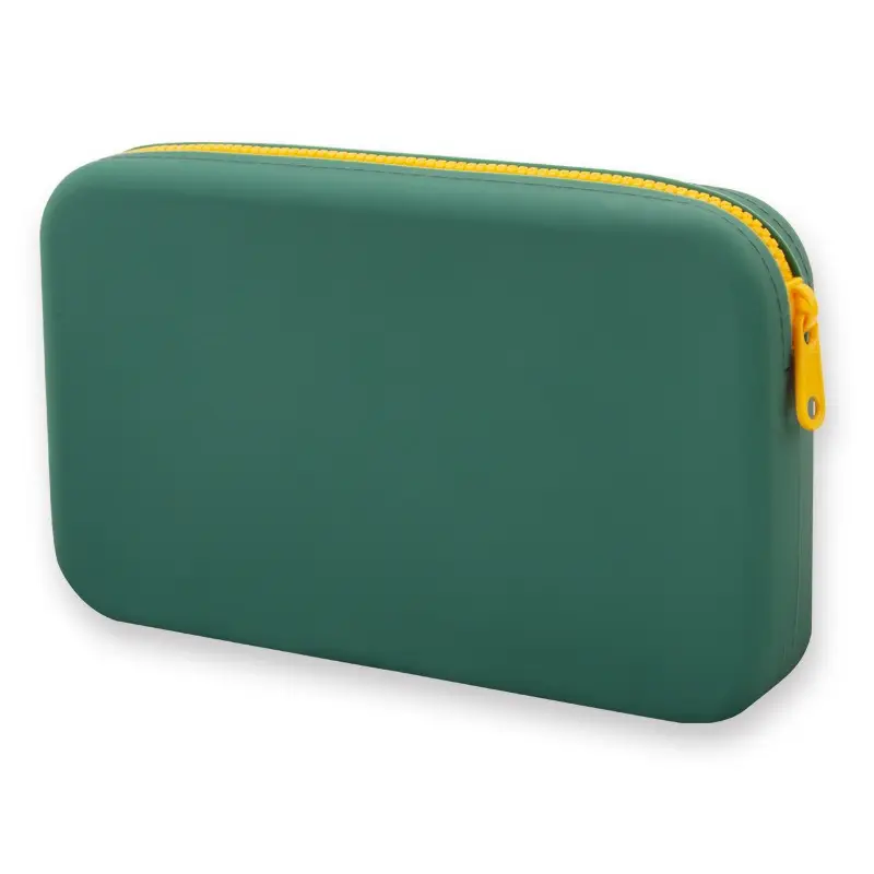 Large-Capacity Beauty Storage Bag Portable Silicone Travel Makeup Toiletry Bag