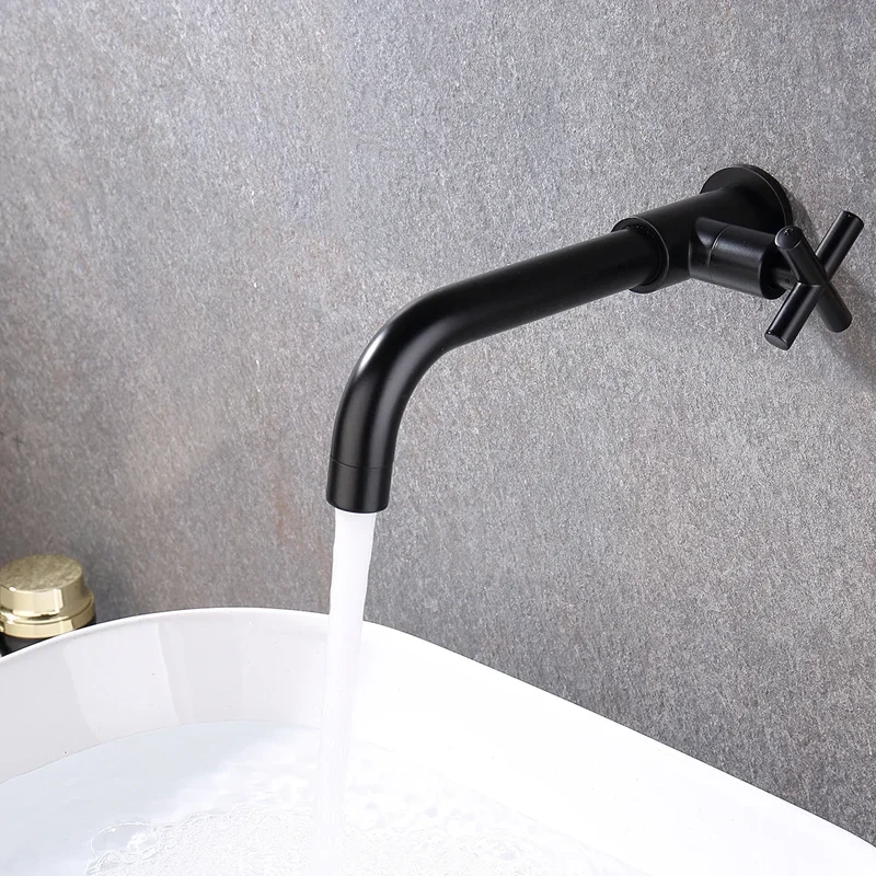Wall Mounted Faucet Single Cold Basin Faucet
