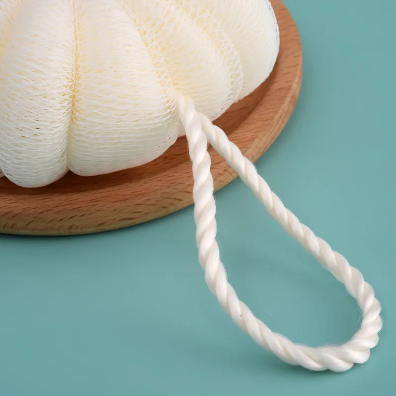 Soft Mesh Bath Sponge Ball Cleaning Brush Massage Scrubber Bath Accessory