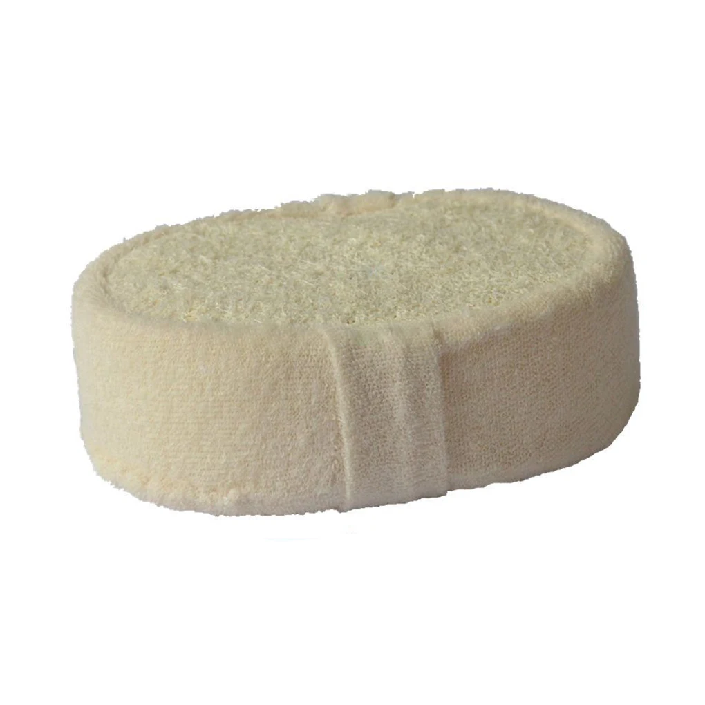 Thickened Natural Loofah Bath Sponge Healthy Shower Body Scrubber Full Body Massage Brush