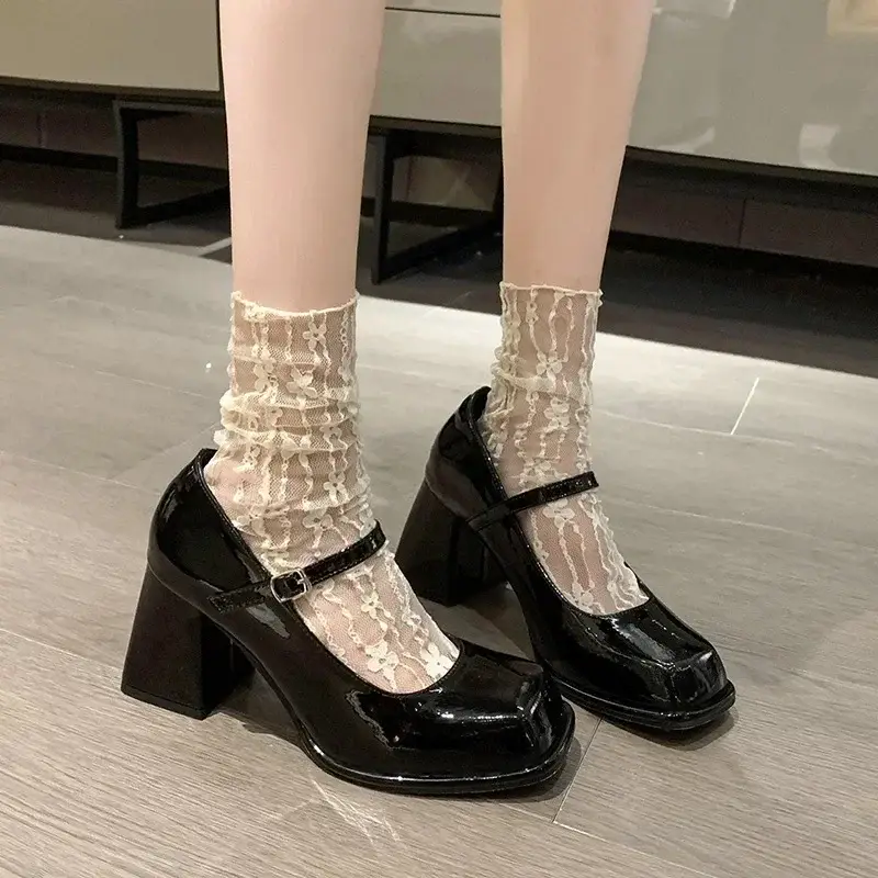 Women's Mary Jane Vintage Buckle Shoes