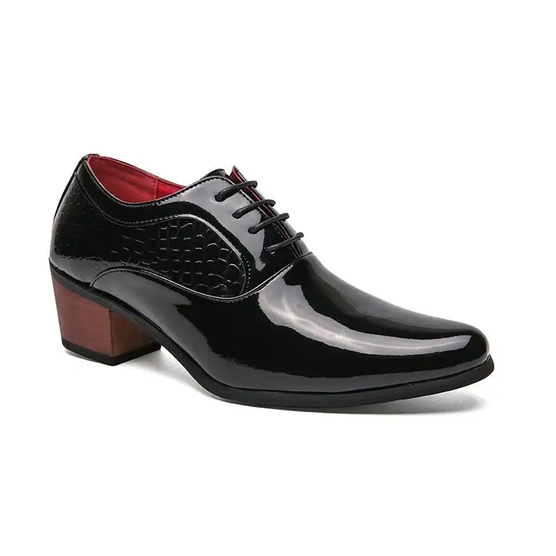 High Heeled Leather ...