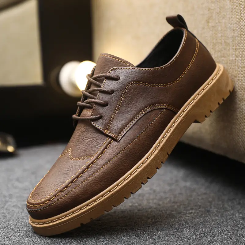 Men's Casual Shoes Classic Business Leather Shoes Dress Shoes Comfortable Flats Loafers