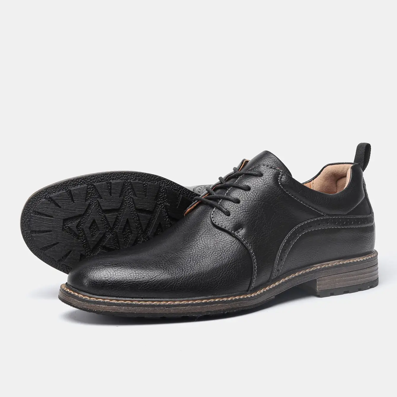 Men's Casual Leather Shoes Comfortable Fashion Footwear