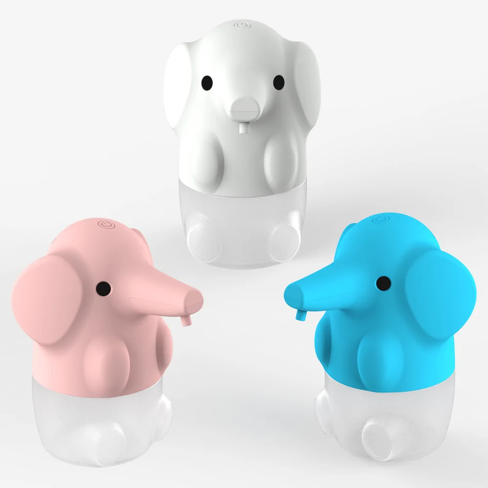 Automatic Foaming Cute Elephant Soap Dispenser Tou...