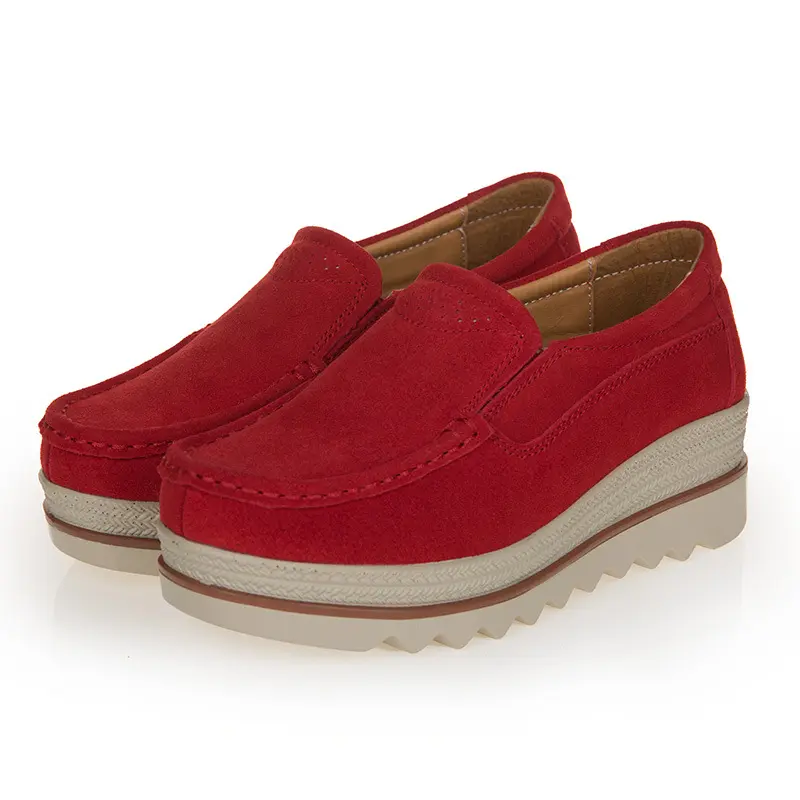 Women's Wedge Lazy Shoes Outdoor Casual Comfortabl...