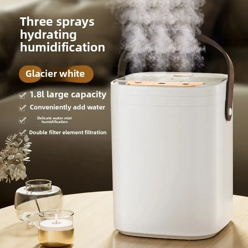 Large Capacity Humidifier With Night Light And Aromatherapy Function