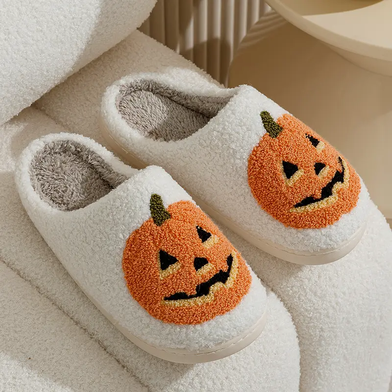 Women's Slippers Winter Indoor Cartoon Comfort Home Bedroom Soft Causal