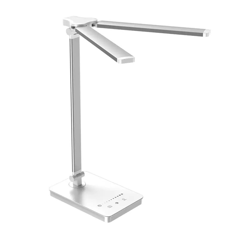 Double Head LED Desk Lamp Dual Swing Arm Table Lamp for Home Office Reading and Study