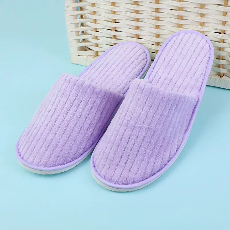Women Slippers Cotton Slides