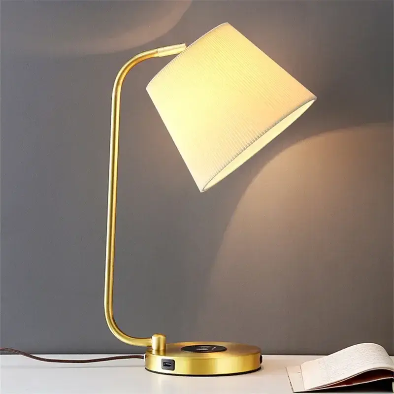 Modern Minimalist Table Lamp for Living Room Bedroom and Study LED Desk Light