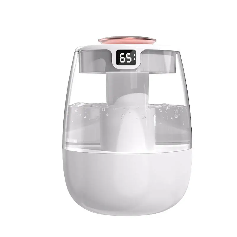 Air Humidifier With Dual Nozzles And Aromatherapy Essential Oil Humidifier