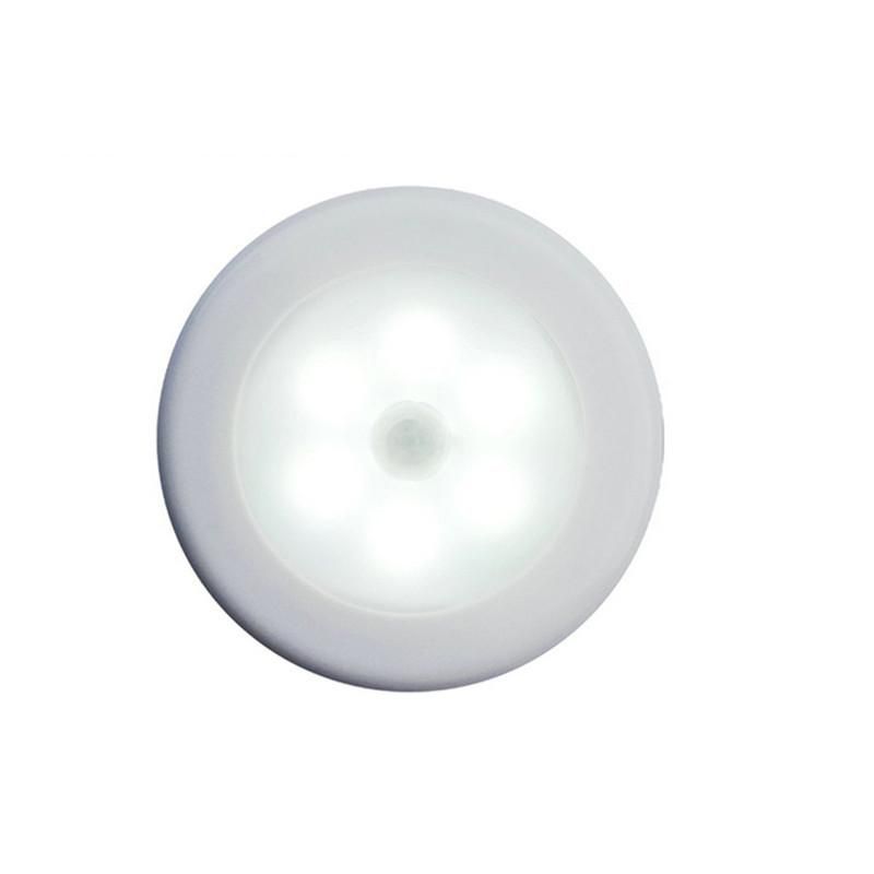 6 LED Bright Motion Sensor Activated LED Wall Lights Night Light Auto On/Off Battery Operated