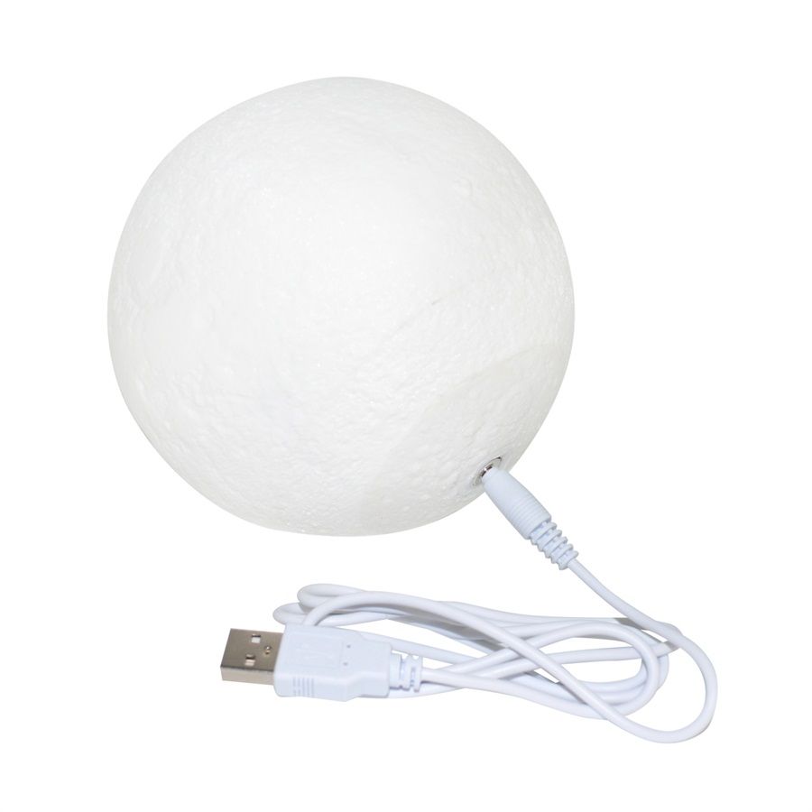 Moon Lamp LED Night Light Battery Powered With Stand Bedroom Decor Lights