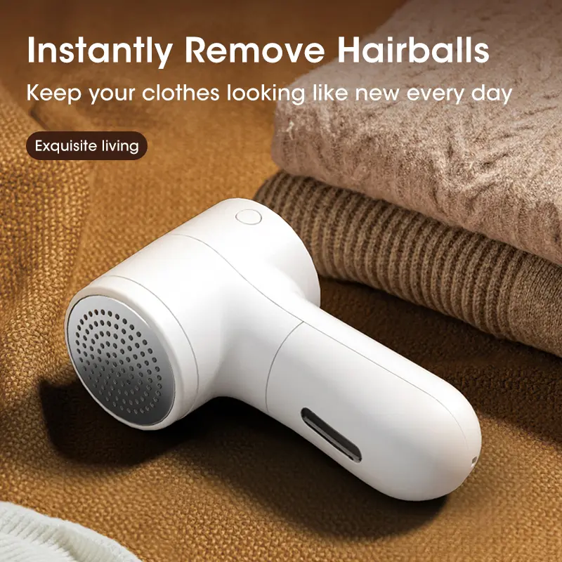 USB Rechargeable Electric Lint Remover for Sweaters with Intelligent Digital Display