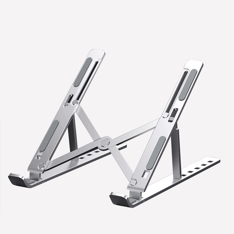 Foldable Aluminum Laptop Stand Computer Metal Holder Folding Laptop Holder Desktop Stand