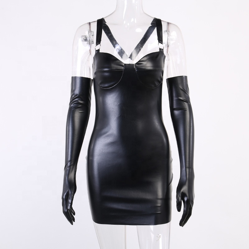 Sexy Slim Mini Nightclub Halter ...