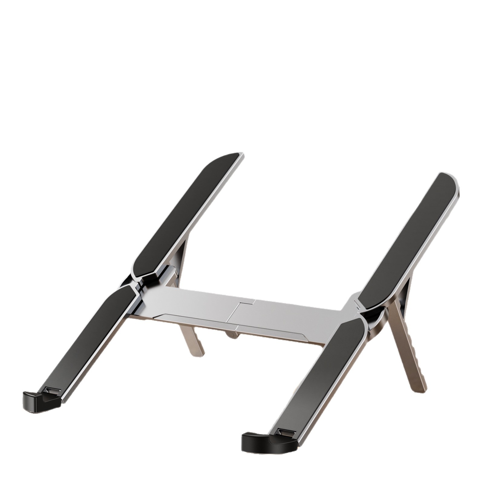 Ergonomic Adjustable Aluminum Laptop Stand Foldable Portable Anti-Slip For PC Tablet Notebook
