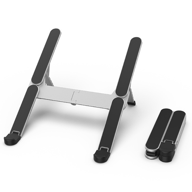 Laptop Stand Aluminum Portable Folding Desktop Tablet Stand Laptop Bracket With Anti-Slip