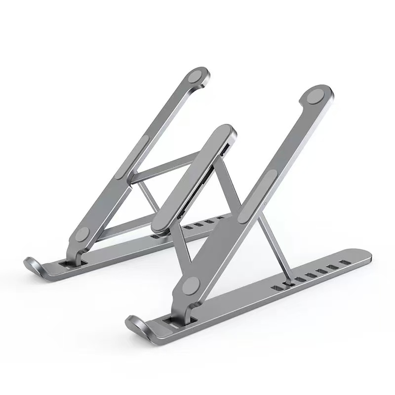 Laptop Stand Height-Adjustable Aluminum Alloy Universal Foldable And Portable for Laptops