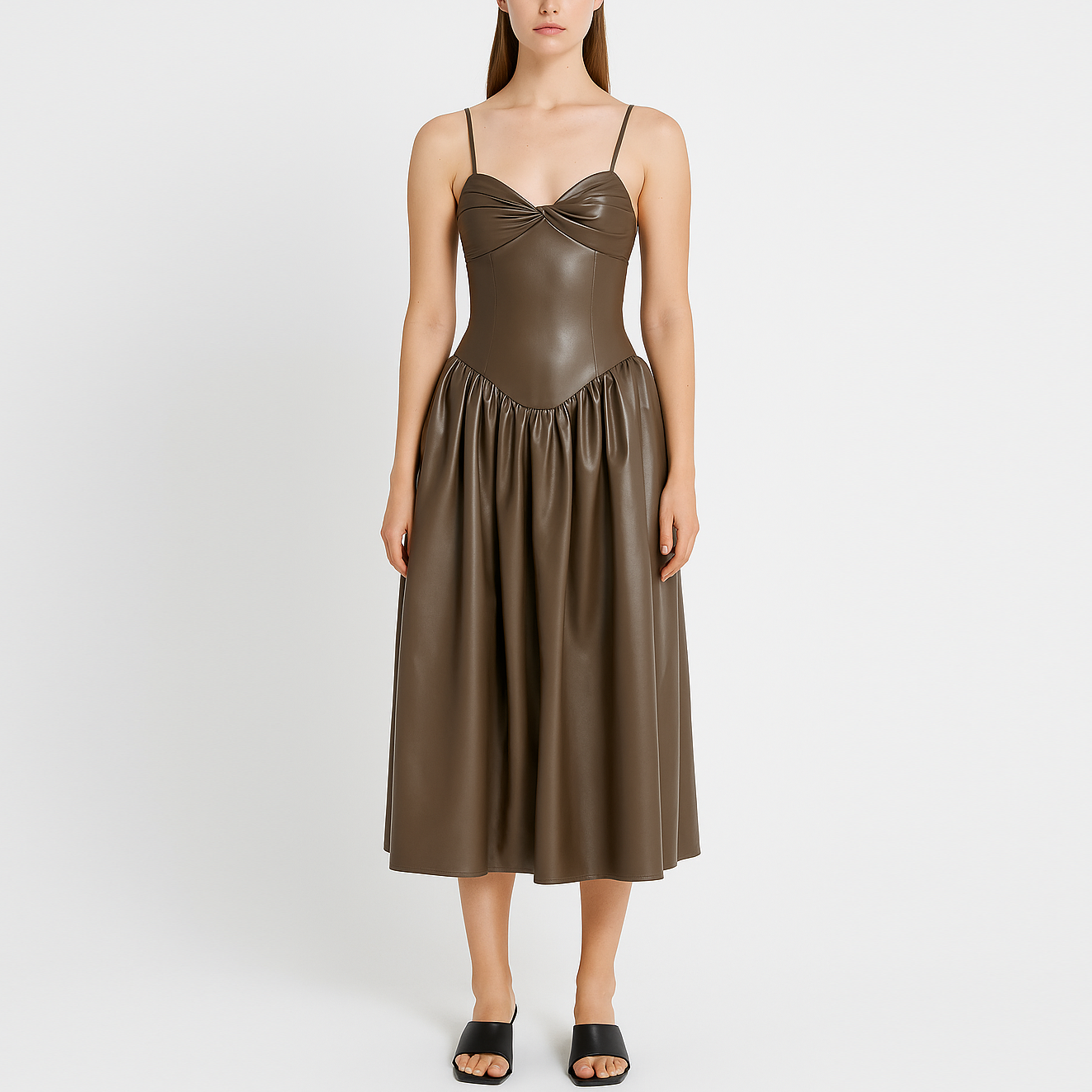 Fashion Elegant Evening Party Midi Long Ladies Wom...