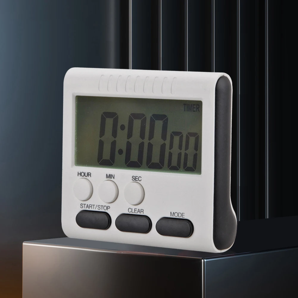 Multifunction Digital Timer Portable LCD Digital Display Practical