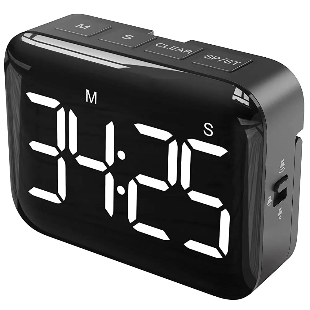 Countdown Magnetic Timer with Count Up Large Display Magnetic Timer