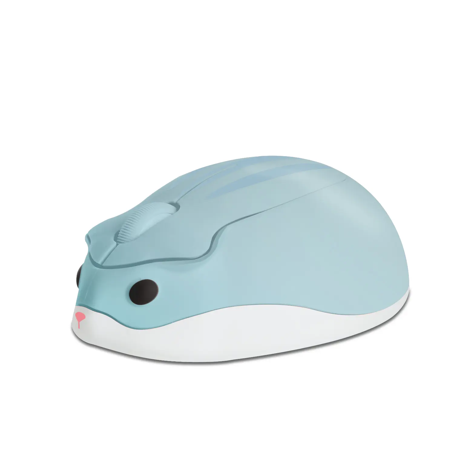 Mini Wireless Mouse 3D Cute Hamster Bluetooth Dual Mode Connectivity Long Battery Life Mute USB Optical Mouse For Laptop PC