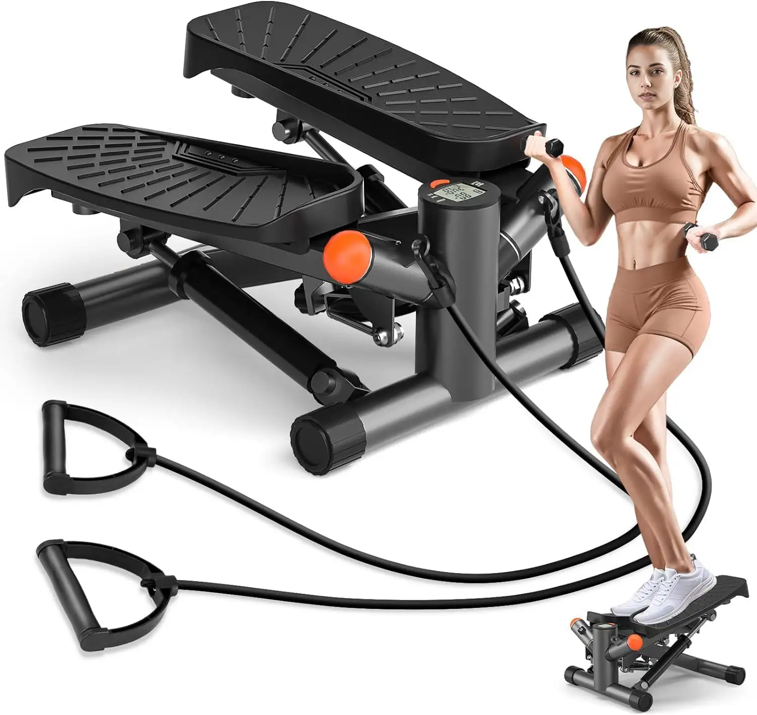 Professional Fitness Equipment Mini Stepper Aerobic Exercise Waist Twisting Cardio Air Stepper