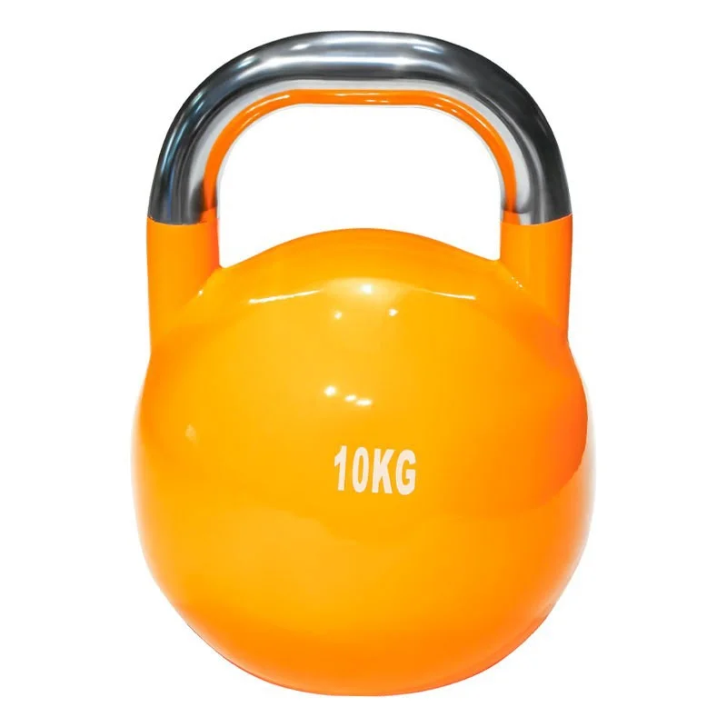 Competition-Grade Steel Kettlebell Gym Training