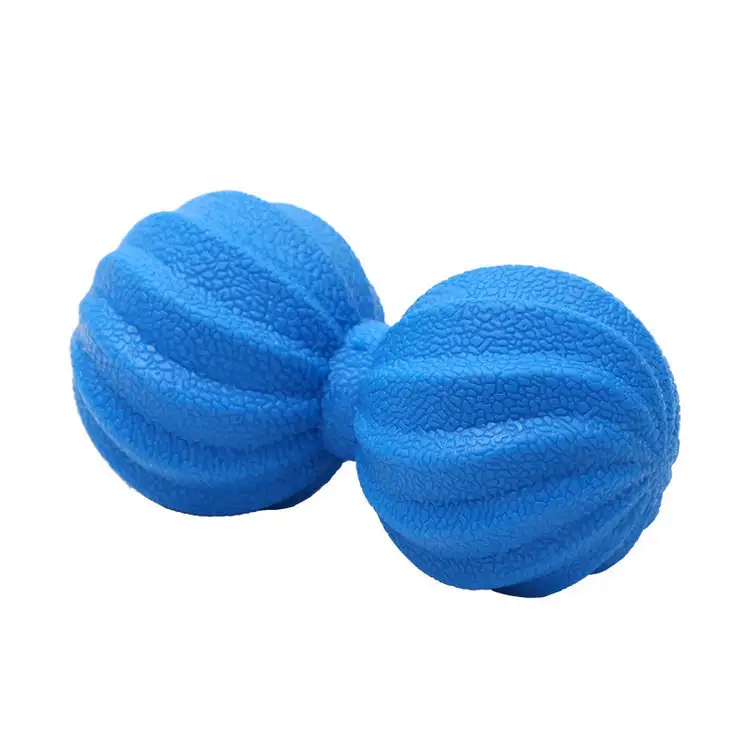 Yoga Ball Fitness Yoga Injection Molded TPE Peanut Spiral Pattern