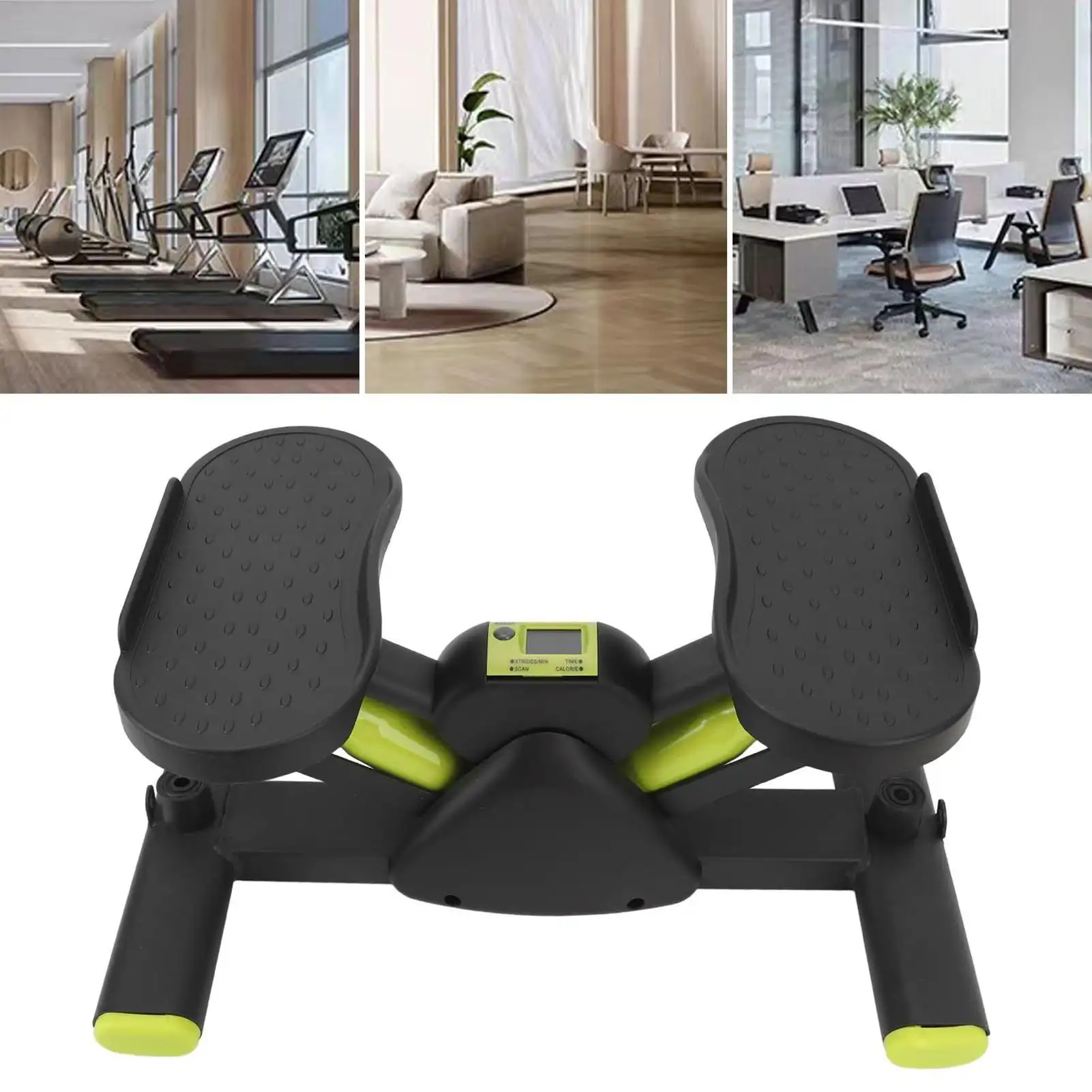 Portable Stepper Machine For Alternating Left And Right Stepping Exercises