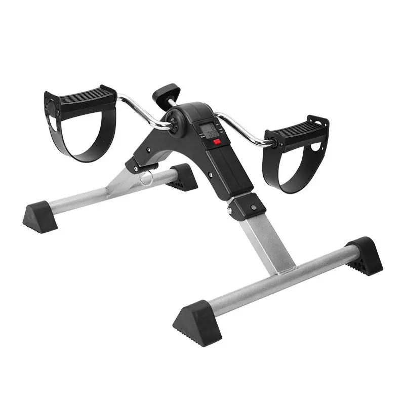 Convenient Folding Pedal Machine With Display Screen For Leg Trainers