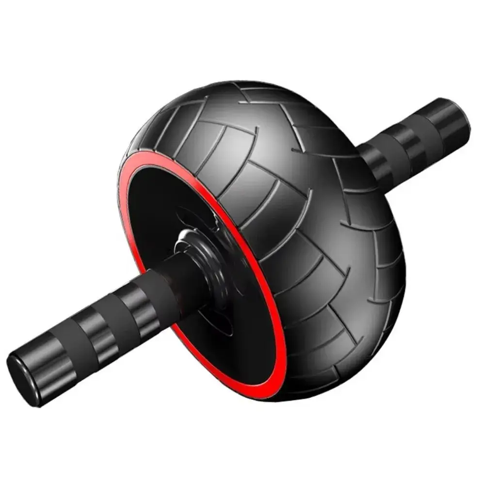 Single-wheel Ab Roller Wheel Strengthen Muscle Non-slip Ergonomic Grip Abdominal Workout Roller Strong Load Bearing