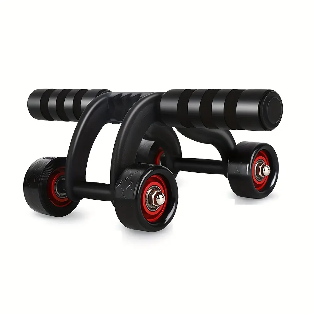 Abdominal Exercise Wheel Four Wheels For Stability Home Gym
