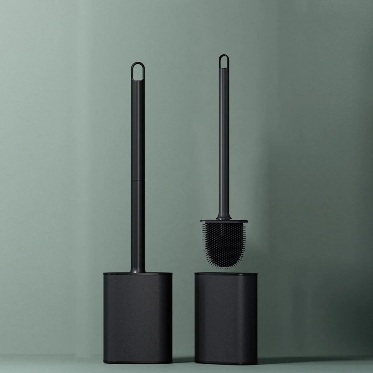 Toilet Brush Standing Toilet Cleaning Brushsoft Br...