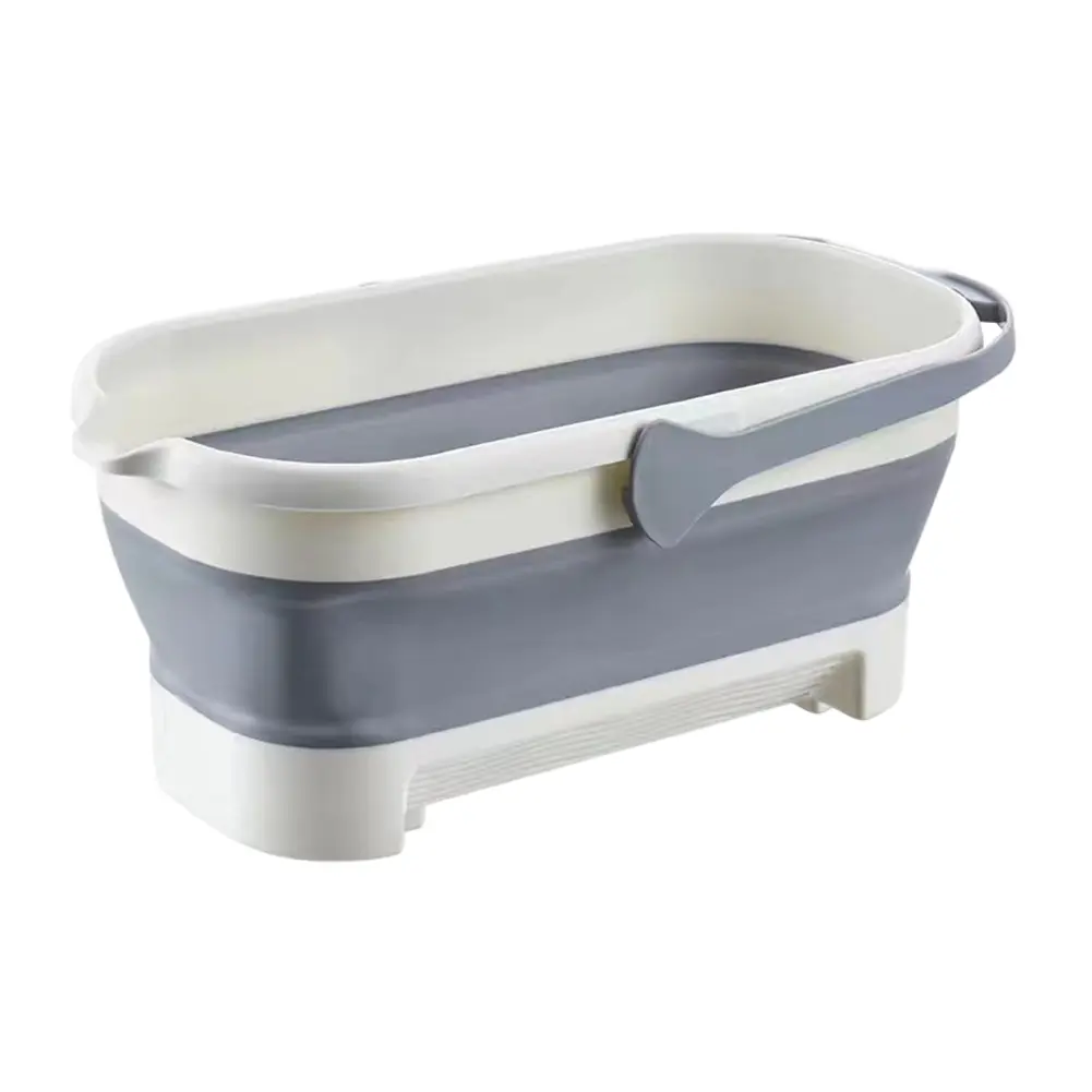 Rectangular Laundry Basket with Handle Fishing Buc...