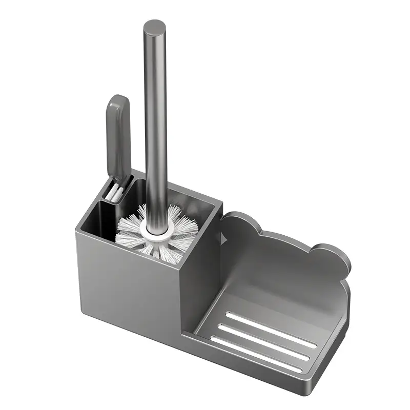 Toilet Brush Holder Can Be Wall-mounted Toilet Bru...
