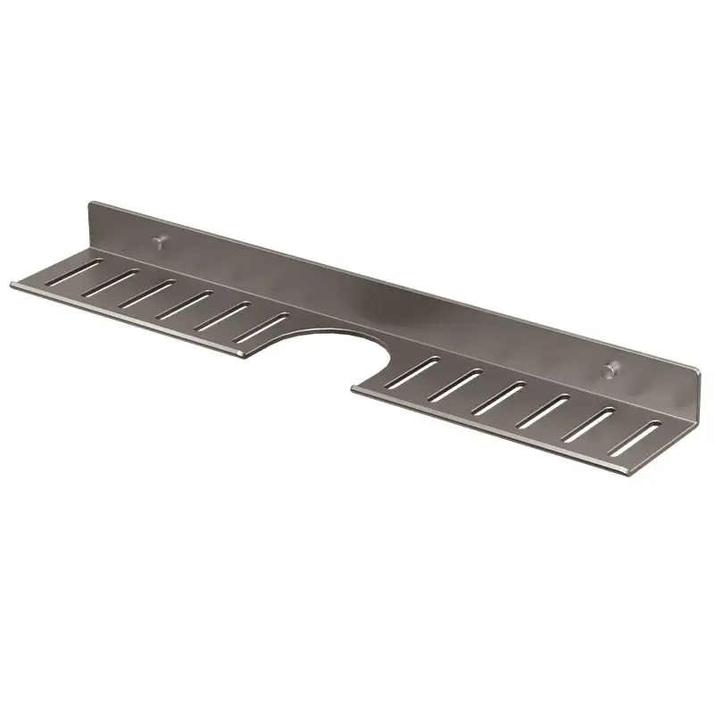 Bathroom Faucet Storage Rack Sink Washbasin Wall Mounted Non Porous Mirror Front Bathroom Rack