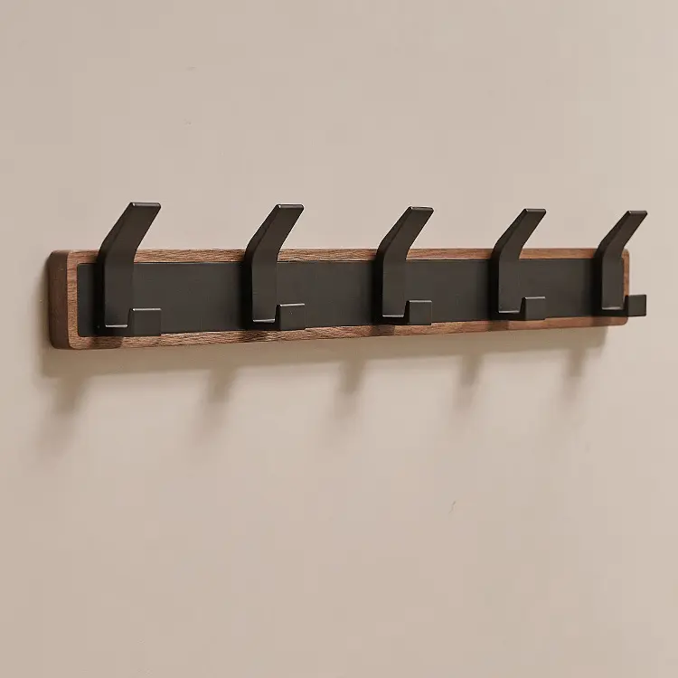 Bathroom Wall-Mounted Clothes And Towel Rack