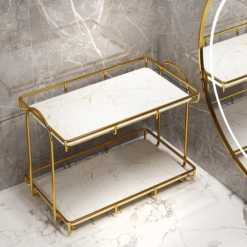 Waterproof Bathroom Shelves Storage Shelf Fashion ...