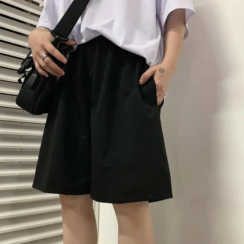 Short Women Fashion Ladies Elastic Waist Short Pant