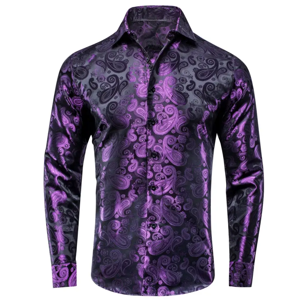 Men's Silk Shirts La...