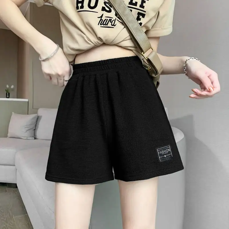 Women's Shorts Loose High Waisted Casual Wide Leg Hot Pants